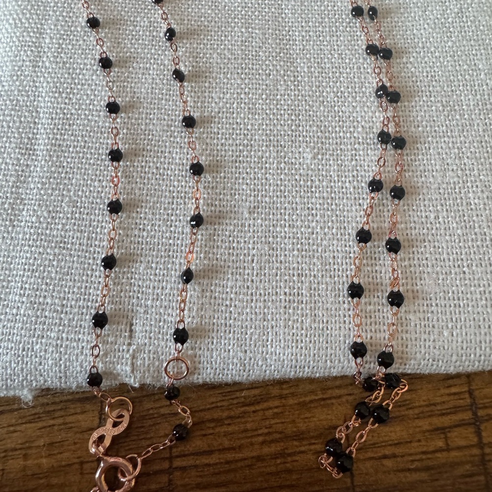 14k Rose Gold Gigi Clozeau Necklace and Cat Charm 😻 - Picture 4 of 9
